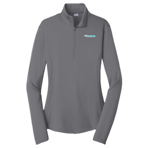 2 Logos - Women's PosiCharge Competitor 1/4 Zip Pullover Thumbnail
