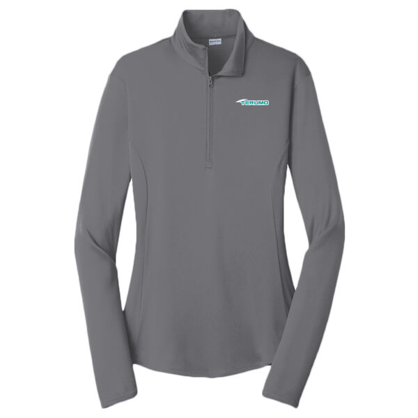2 Logos - Women's PosiCharge Competitor 1/4 Zip Pullover Thumbnail