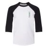 Youth Three-Quarter Sleeve Baseball Tee Thumbnail