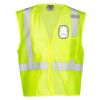 Unisex Single Pocket Zipper Mesh Vest Thumbnail