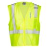 Unisex Single Pocket Zipper Mesh Vest Thumbnail