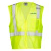 Unisex Single Pocket Zipper Mesh Vest Thumbnail